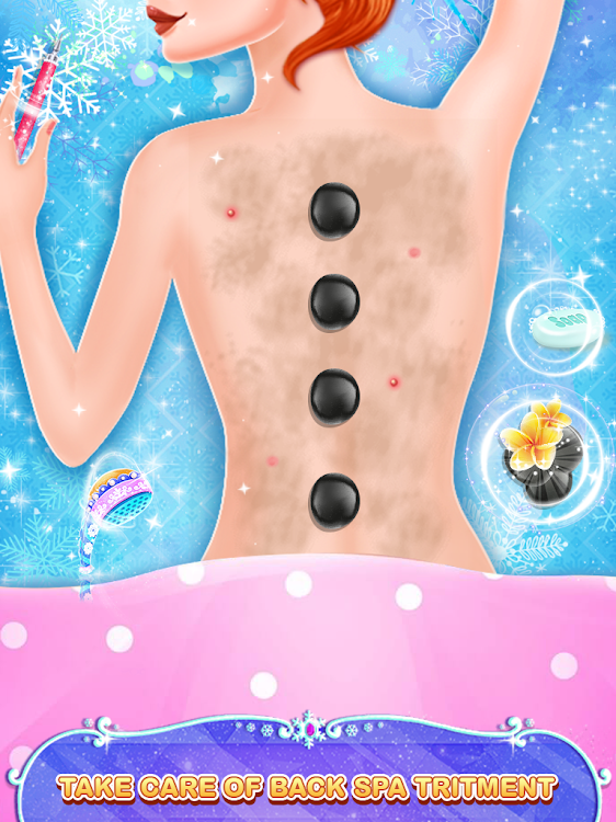 #6. Ice Princess Salon Makeover (Android) By: Supergirl Game Studio