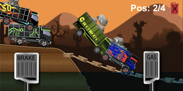 #2. Indonesia Truck Oleng Racing (Android) By: Mari Berkembang