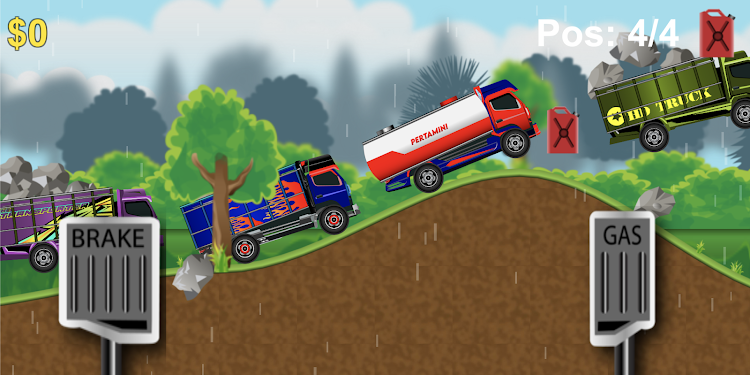 #5. Indonesia Truck Oleng Racing (Android) By: Mari Berkembang