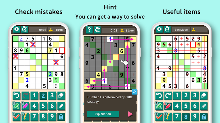 #3. Sudoku Diagonal (Android) By: ambertabby