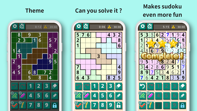 #4. Sudoku nonomino (Android) By: ambertabby