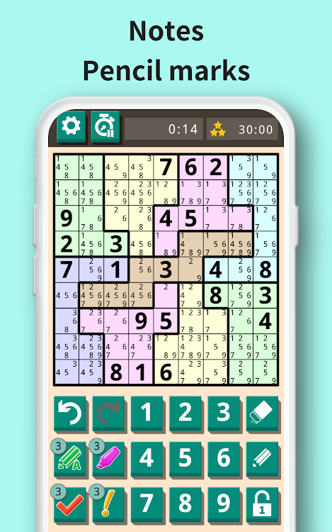 #6. Sudoku nonomino (Android) By: ambertabby