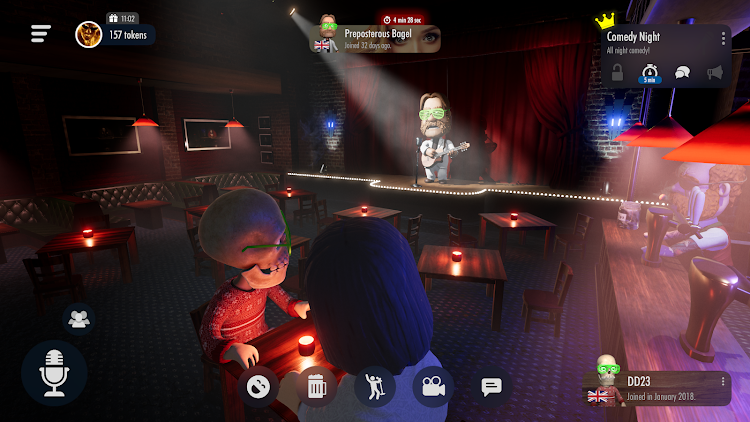 #5. Comedy Night (Android) By: Lighthouse Games Studio