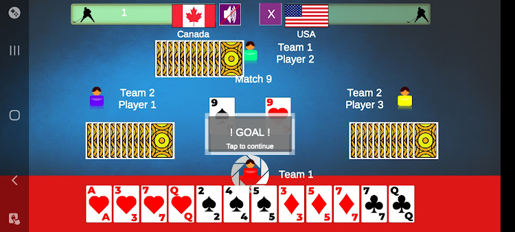 #4. Card Hockey (Android) By: Gameyantra