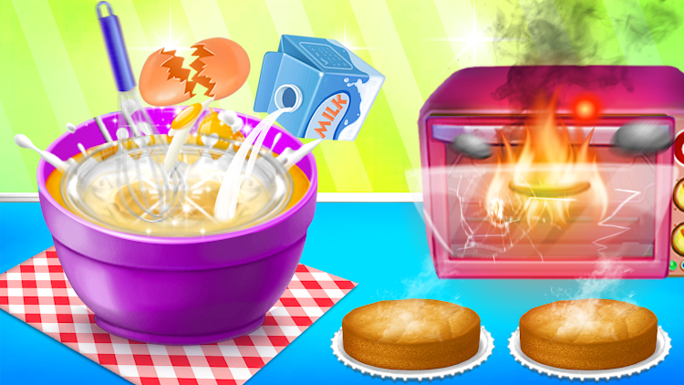 #5. Cake Maker - Cupcake Maker (Android) By: Wedding Games