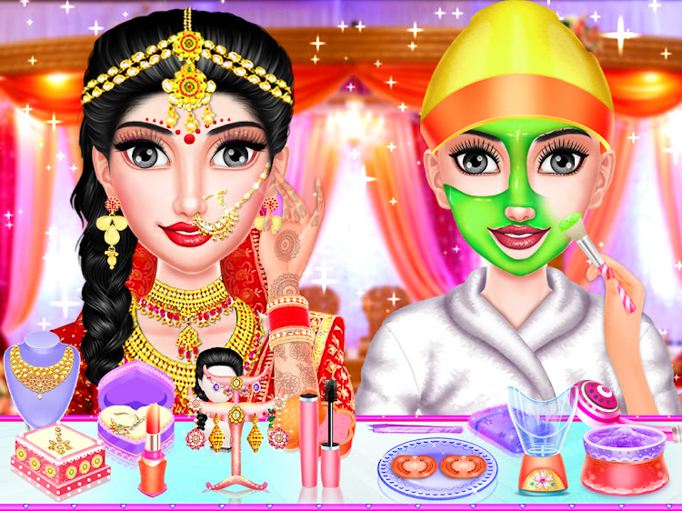 #5. Royal Indian Wedding - Beauty (Android) By: Wedding Games