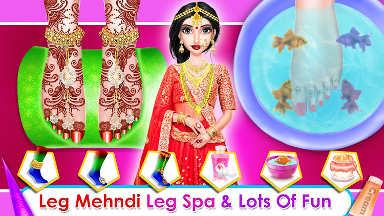 #6. Royal Indian Wedding - Beauty (Android) By: Wedding Games