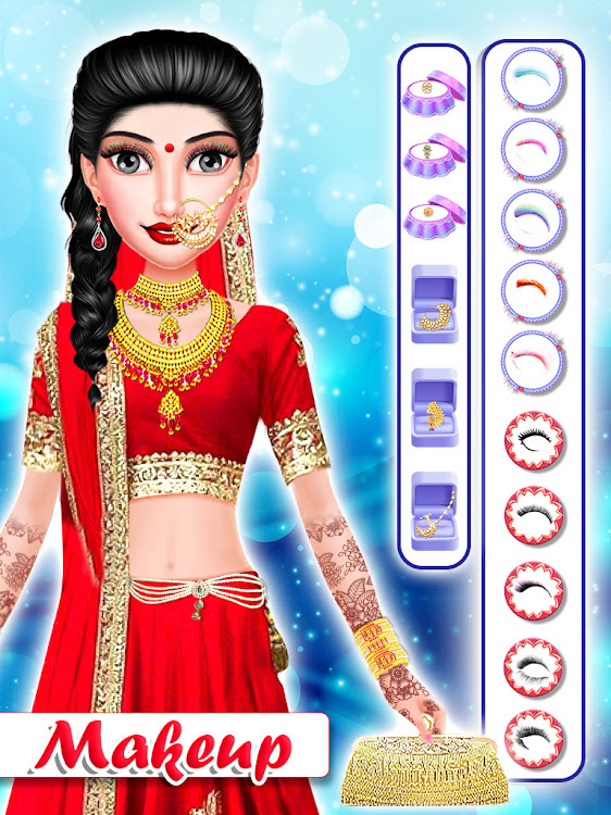 #9. Royal Indian Wedding - Beauty (Android) By: Wedding Games