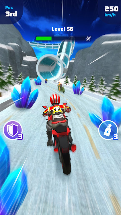 #3. Bike Games: Dirt Bike Racing (Android) By: Indie Games Global