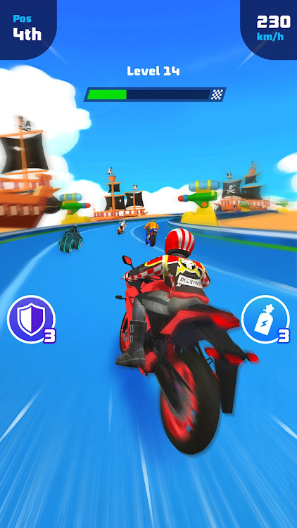 #7. Bike Games: Dirt Bike Racing (Android) By: Indie Games Global