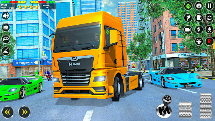 #4. Crazy Truck Games: Truck Sim (Android) By: Gaming Tag