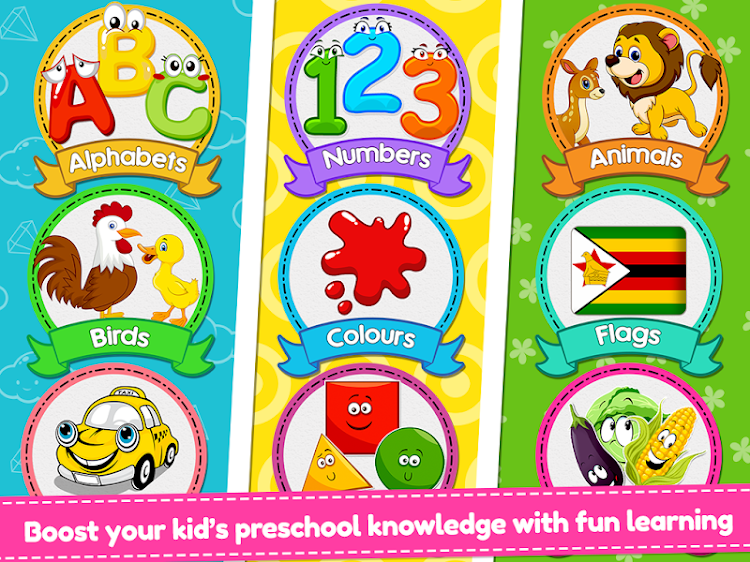 #2. Kiddo Learn: All in One Presch (Android) By: CBIEN-TECH