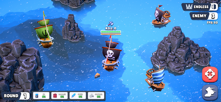 #2. Pirate.io Battle Royale (Android) By: OUTPLAY GAME STUDIO