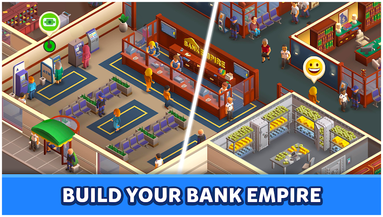 #2. Idle Bank Tycoon - Game Empire (Android) By: Chixl Apps