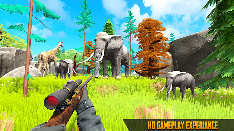 #4. Wild Hunt: Animal Hunting Game (Android) By: Action Simulation Games 2022