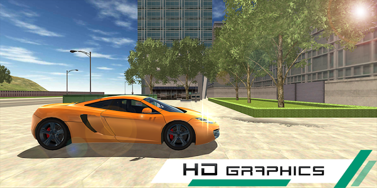 #2. Laren Drift Simulator:Car Game (Android) By: Black Eye Studios