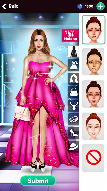 #3. Fashion Show Game: Girl Makeup (Android) By: GamesiWin