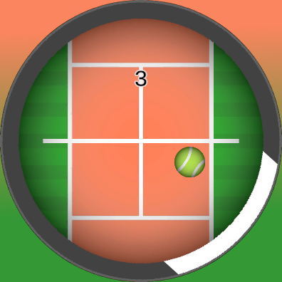 #2. GyroPong - Watch Game (Android) By: Oniero