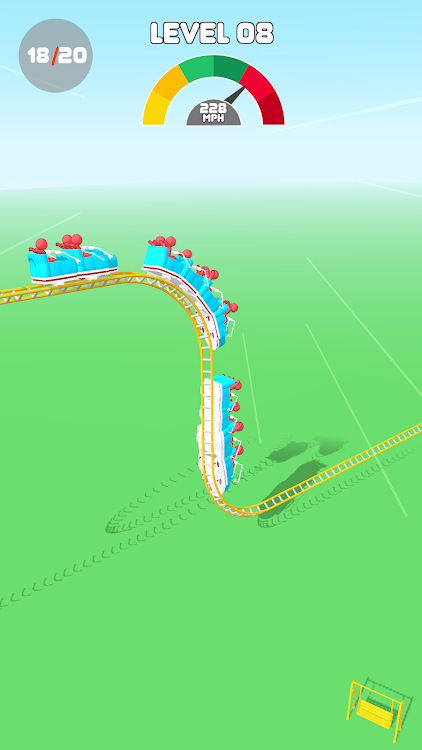 #5. Roller Coaster Survival (Android) By: Gamnest