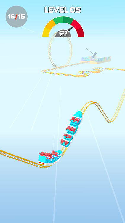 #8. Roller Coaster Survival (Android) By: Gamnest