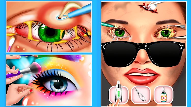 #3. Lip Art Makeup: Lipstick Games (Android) By: Phone Games Studio