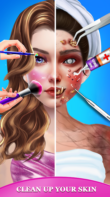 #4. Lip Art Makeup: Lipstick Games (Android) By: Phone Games Studio