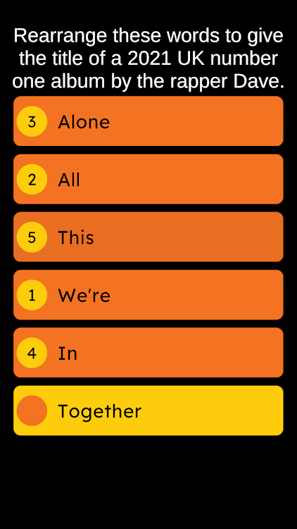 #5. Quizappic (Android) By: Nick Burrett