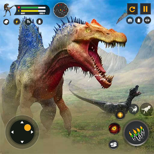 #6. Real Spinosaurus Simulator 3D (Android) By: BMH Sol