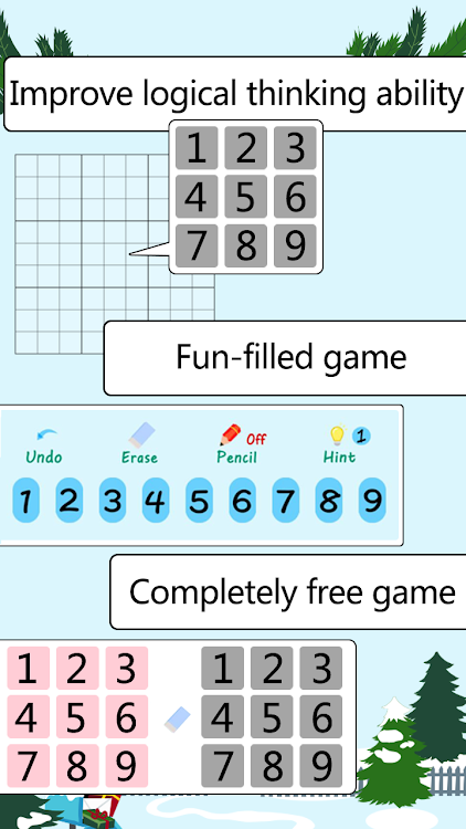 #6. Sudoku Puzzle - Classic Sudoku (Android) By: H.T Game