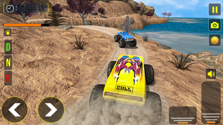 #2. 4x4 Monster Truck Games 3D (Android) By: GameStop Venture