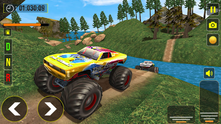 #4. 4x4 Monster Truck Games 3D (Android) By: GameStop Venture