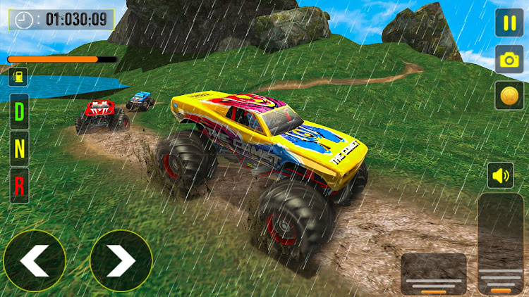 #5. 4x4 Monster Truck Games 3D (Android) By: GameStop Venture