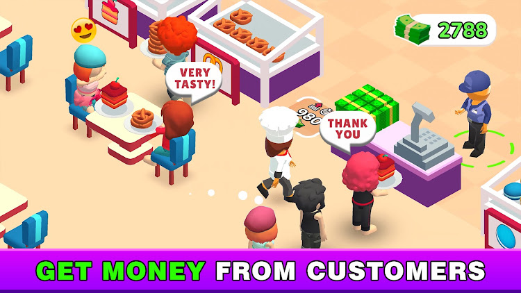 #2. BakeShop・My Cake Bakery Empire (Android) By: BearBob.studio