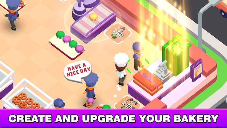 #5. BakeShop・My Cake Bakery Empire (Android) By: BearBob.studio