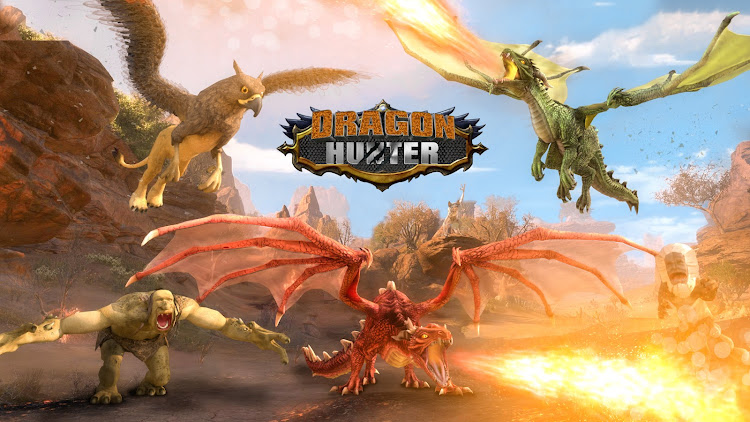 #7. Dragon Hunter - Monster World (Android) By: Supercode Games