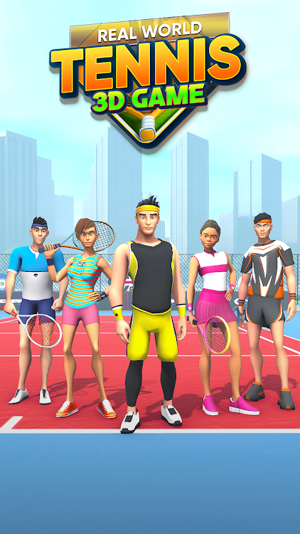 #4. Real World Tennis 3D Game (Android) By: Games Studios Inc.