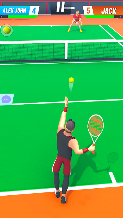 #6. Real World Tennis 3D Game (Android) By: Games Studios Inc.