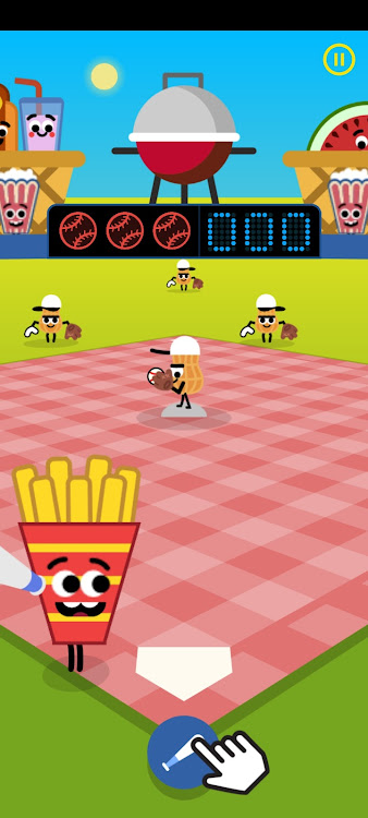 #6. Doodle Slugger : Baseball Game (Android) By: Engage Soft