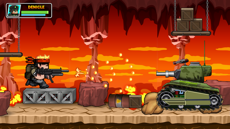 #8. Metal Attack: Shooting Game (Android) By: Rainbow 5s Ltd