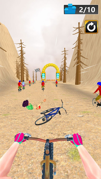 #2. Cycle Racing Games BMX Cycle (Android) By: Yearning Gamerz