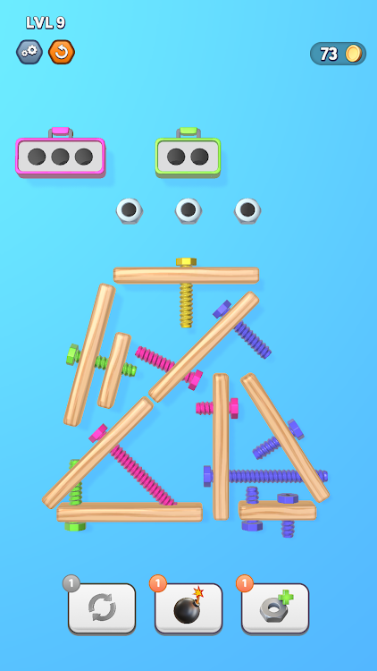 #3. Tangled Screws (Android) By: Happy Bat