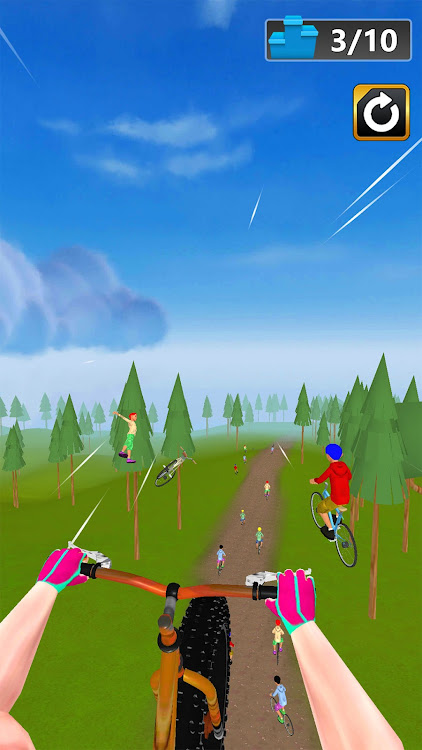 #3. Cycle Racing Games BMX Cycle (Android) By: Yearning Gamerz