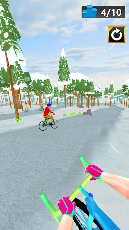 #4. Cycle Racing Games BMX Cycle (Android) By: Yearning Gamerz