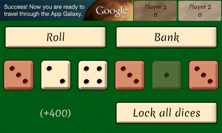 #3. 10,000 - The Dice Game (Android) By: Neurons In Action