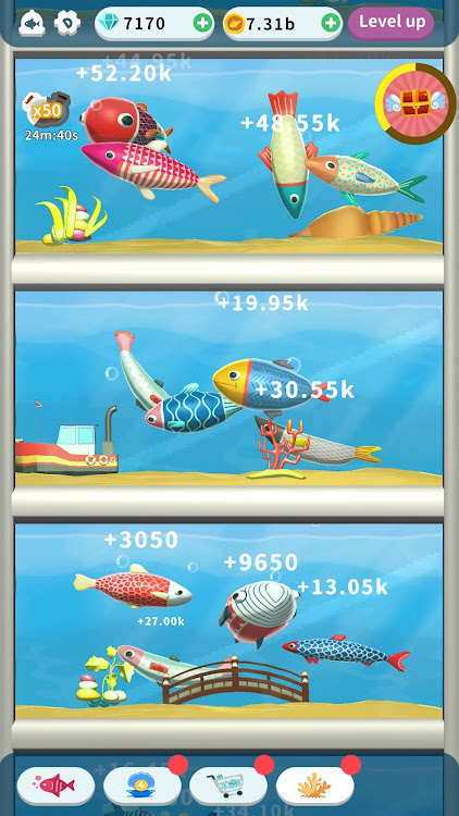 #4. Aquarium King (Android) By: Crazy Seven