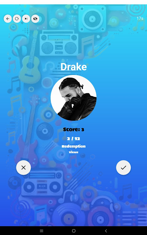 #10. SongWhiz: Guess the songs! (Android) By: Adrián Arias