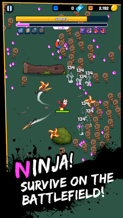 #3. Ninja Survivor Crypto & NFT (Android) By: TO THE MOON inc.