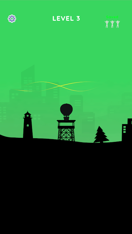 #5. Stickman Balloon Rescue (Android) By: Astrologic Media