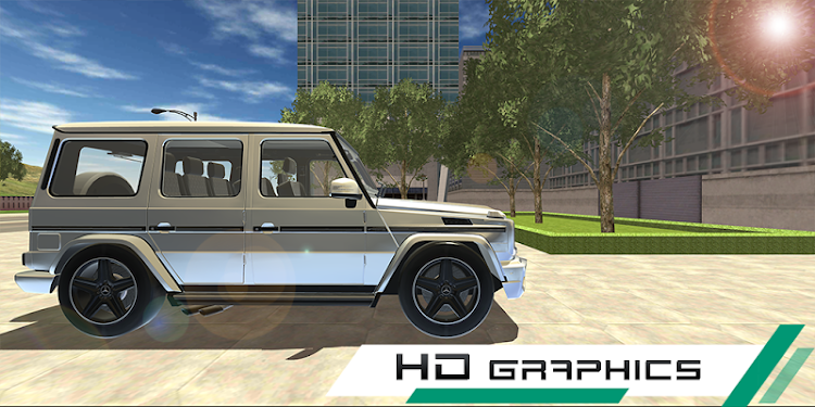 #2. G65 Drift Simulator: AMG (Android) By: Black Eye Studios