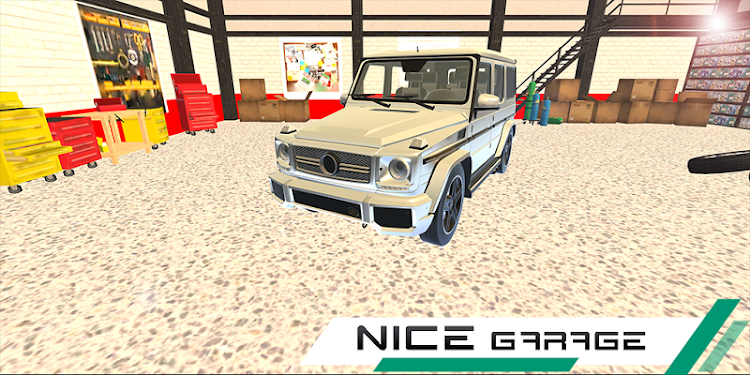 #8. G65 Drift Simulator: AMG (Android) By: Black Eye Studios